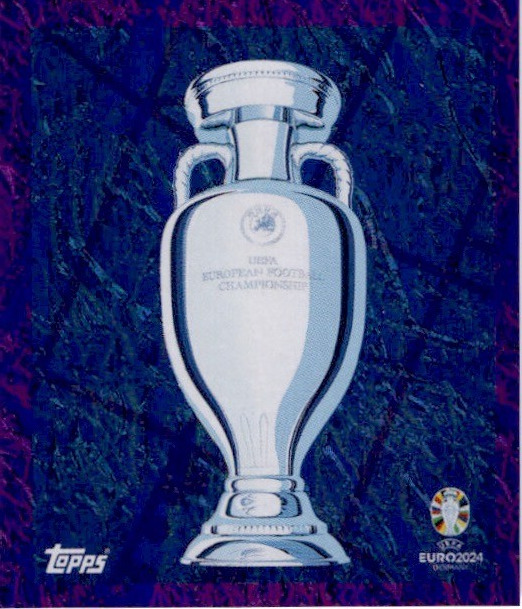 Topps UEFA EURO 2024 Sticker - PURPLE / PURPLE PARALLEL - Choose Single Sticker