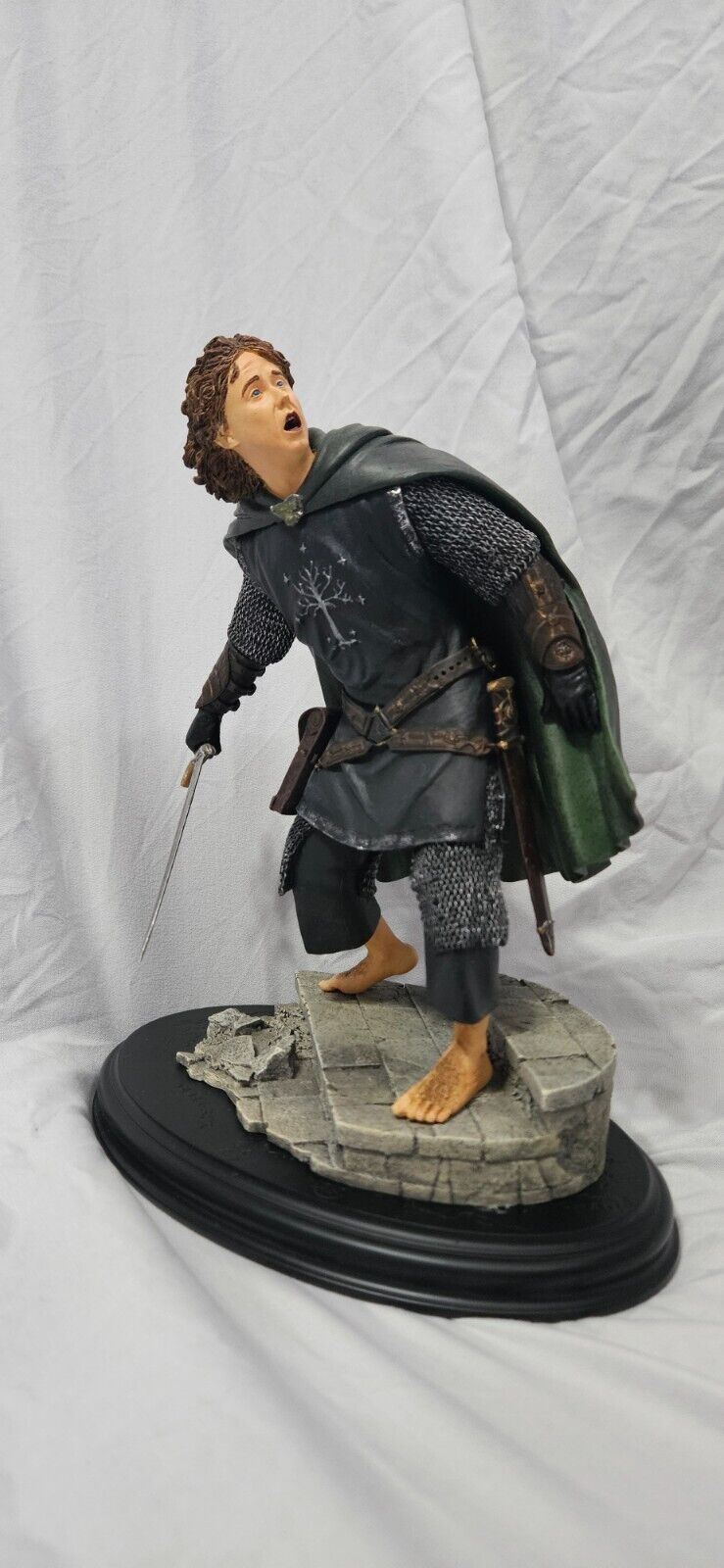 RARE SIDESHOW - Lord of the Rings Pippin Guard of the Citadel Statue 0480/2000