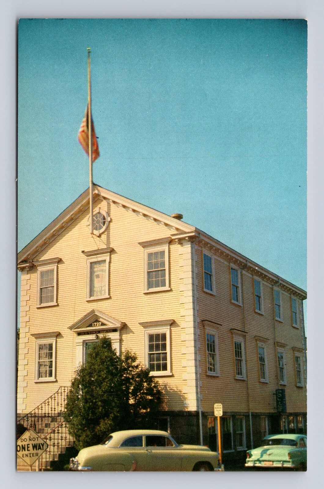 Marblehead MA-Massachusetts, Historic Old Town House, Antique, Vintage Postcard