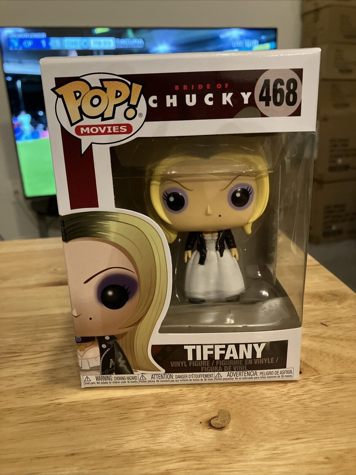 Funko POP Movies 468 - TIFFANY - Bride of Chucky - Vaulted - Mint - In Stock