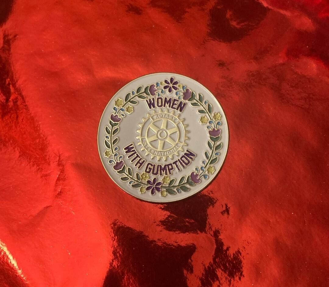 Rotary International  Women with Gumption Pin