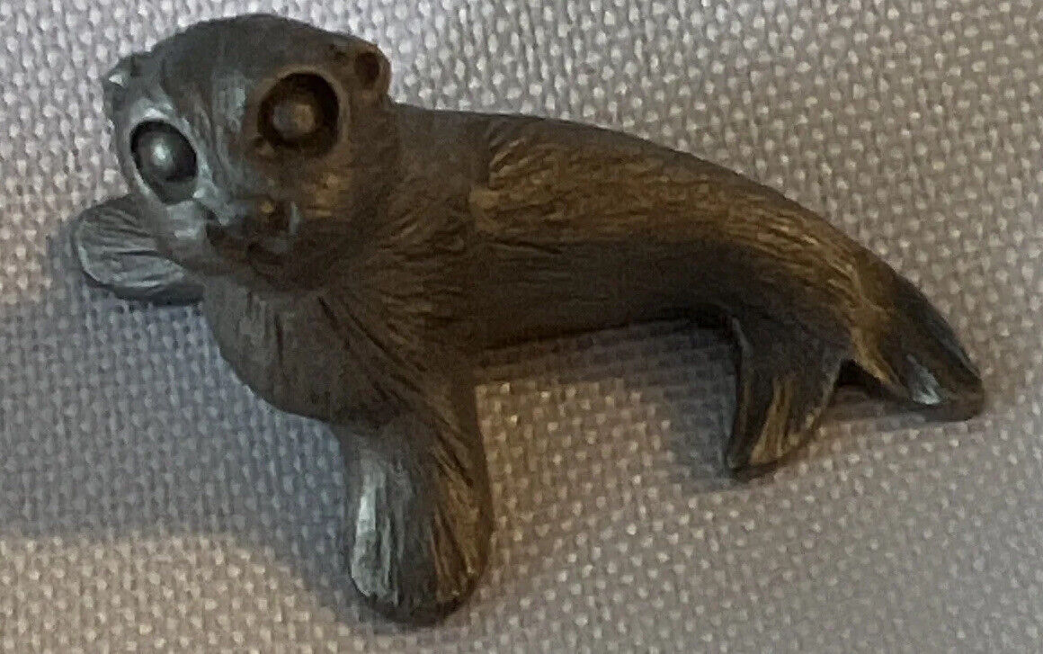 SEAL (SIGNED SCHMID 1978) Pewter Figurine