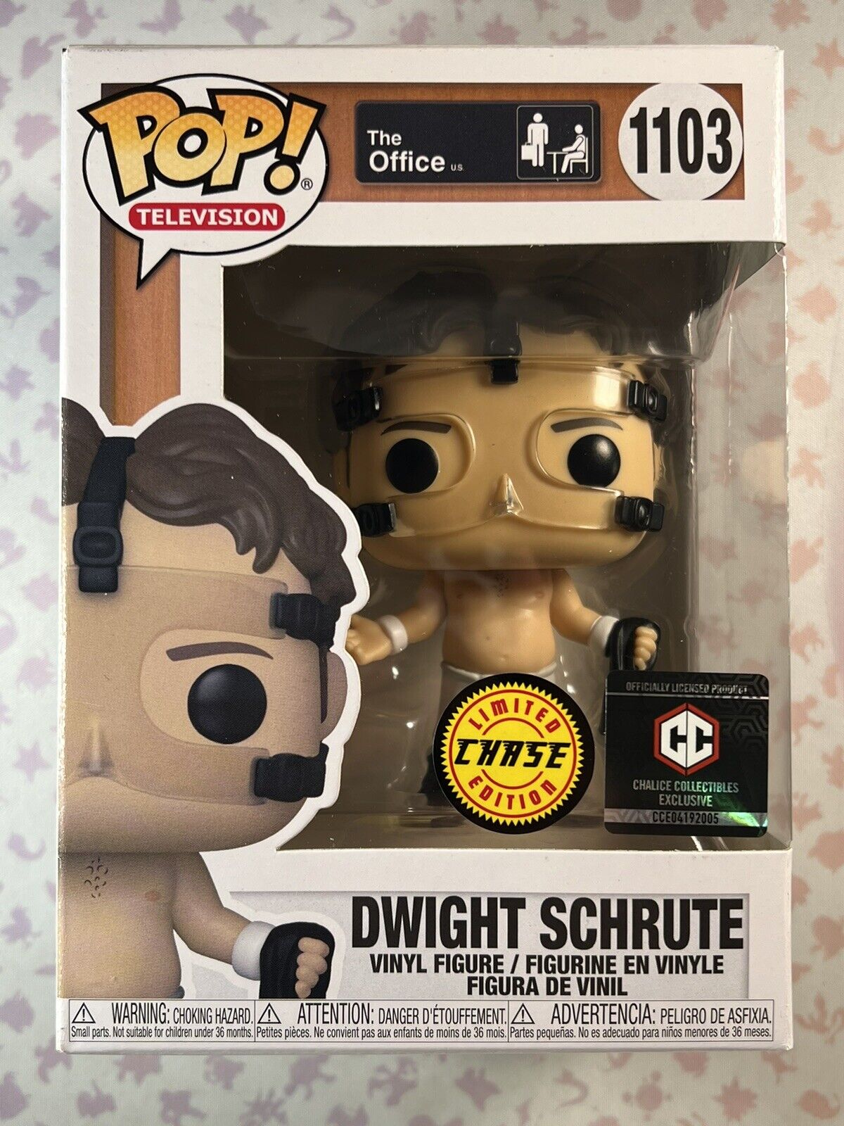 Funko Pop Dwight Schrute CHASE #1103 The Office Chalice Exclusive NEW