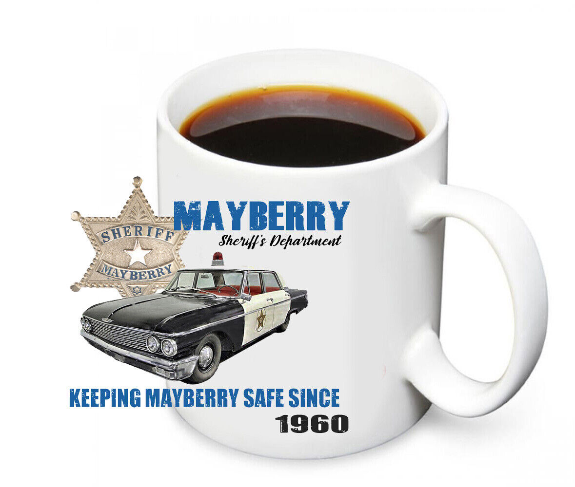 Mayberry Sheriff's Dept. Keeping Mayberry Safe Design 11oz Ceramic Coffee Mug