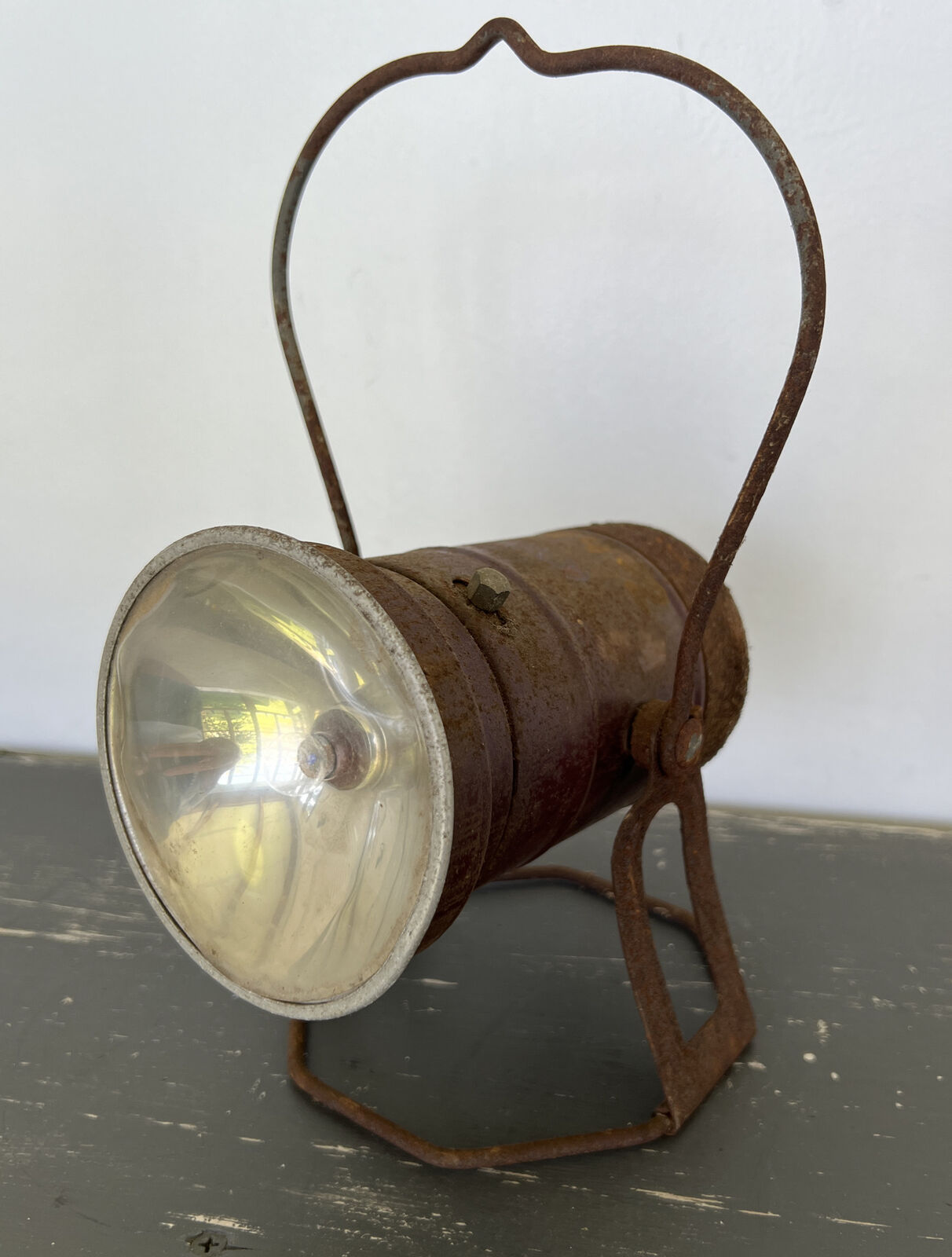Vintage Ecolite Railroad Lantern NONWORKING for display/Decor/Collectible