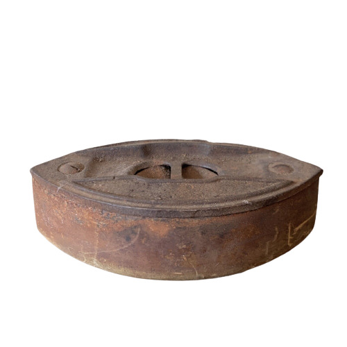 Vintage Sad Iron Missing Handle Rustic Decor