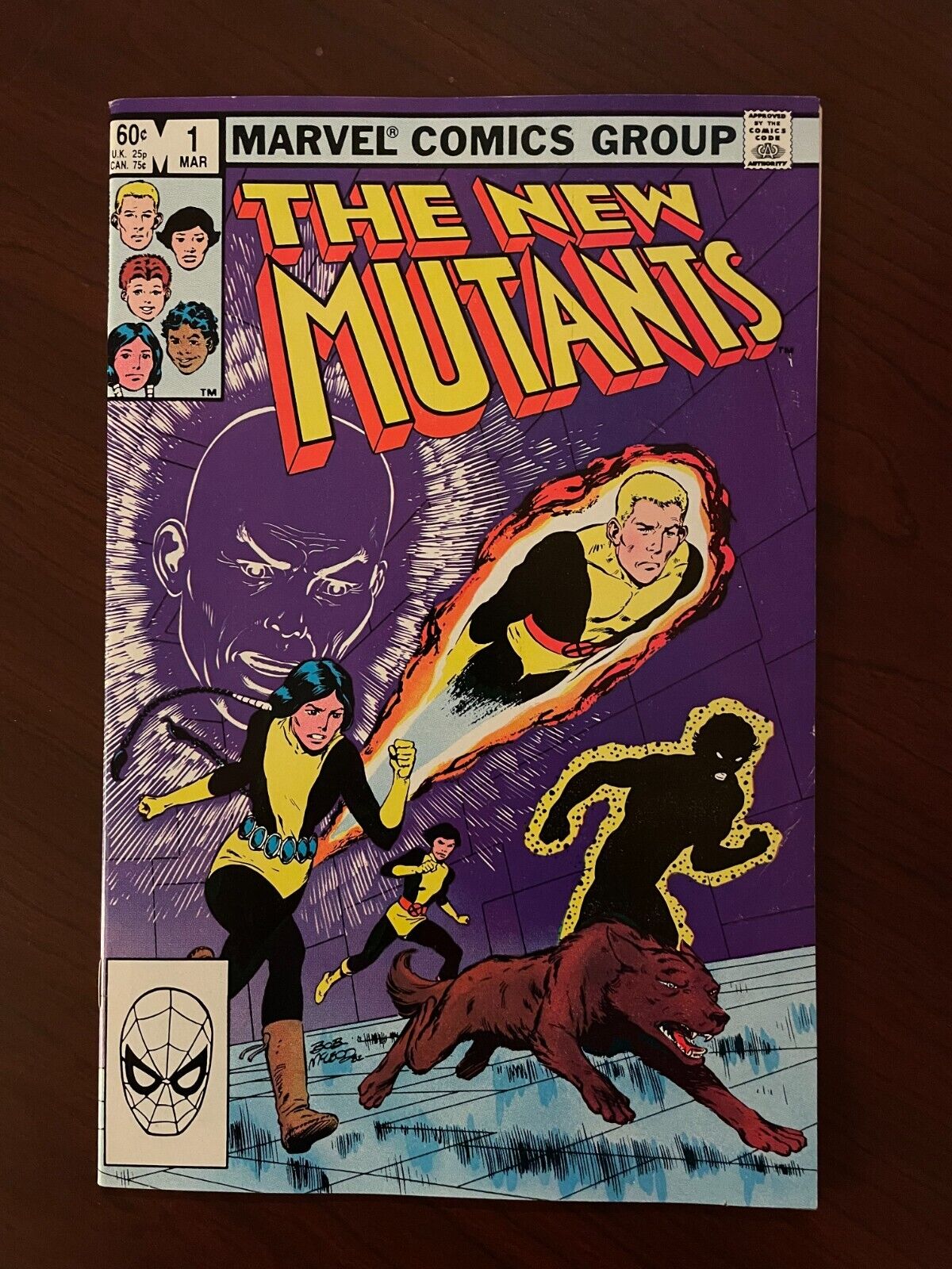 New Mutants #1 (Marvel 1983) Bob McLeod Chris Claremont Bronze Age 8.5 VF+