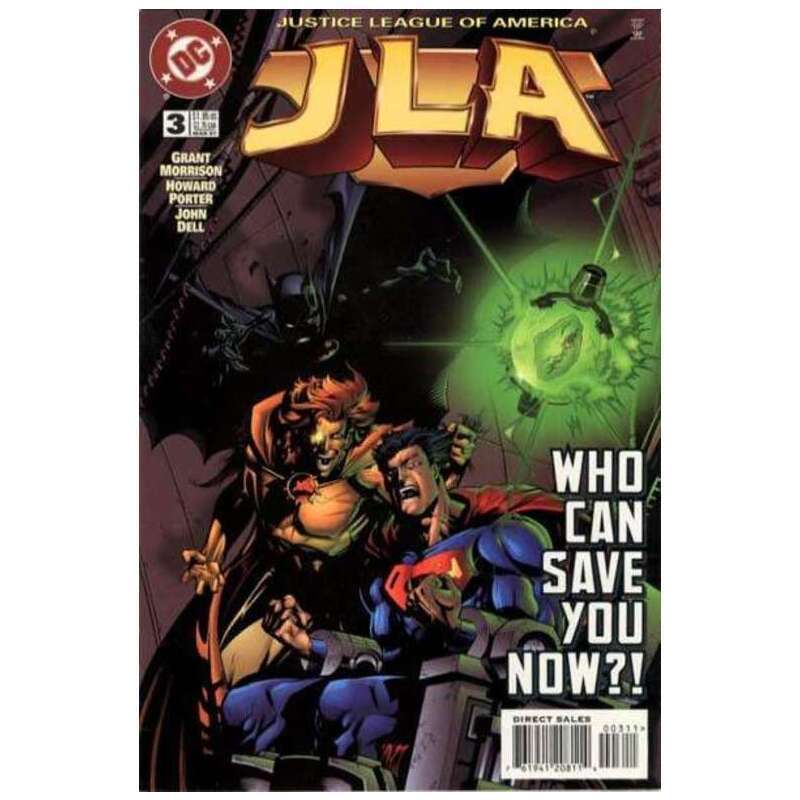 JLA #3 in Near Mint condition. DC comics [m|