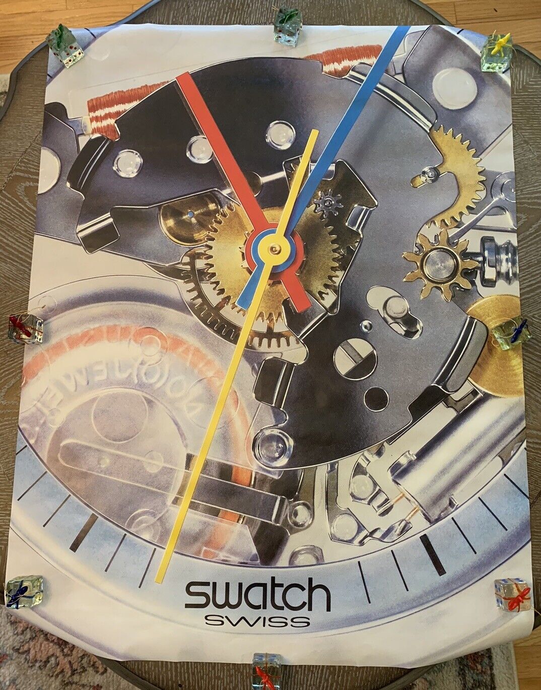 Vintage SWATCH Swiss Watch Poster 31\