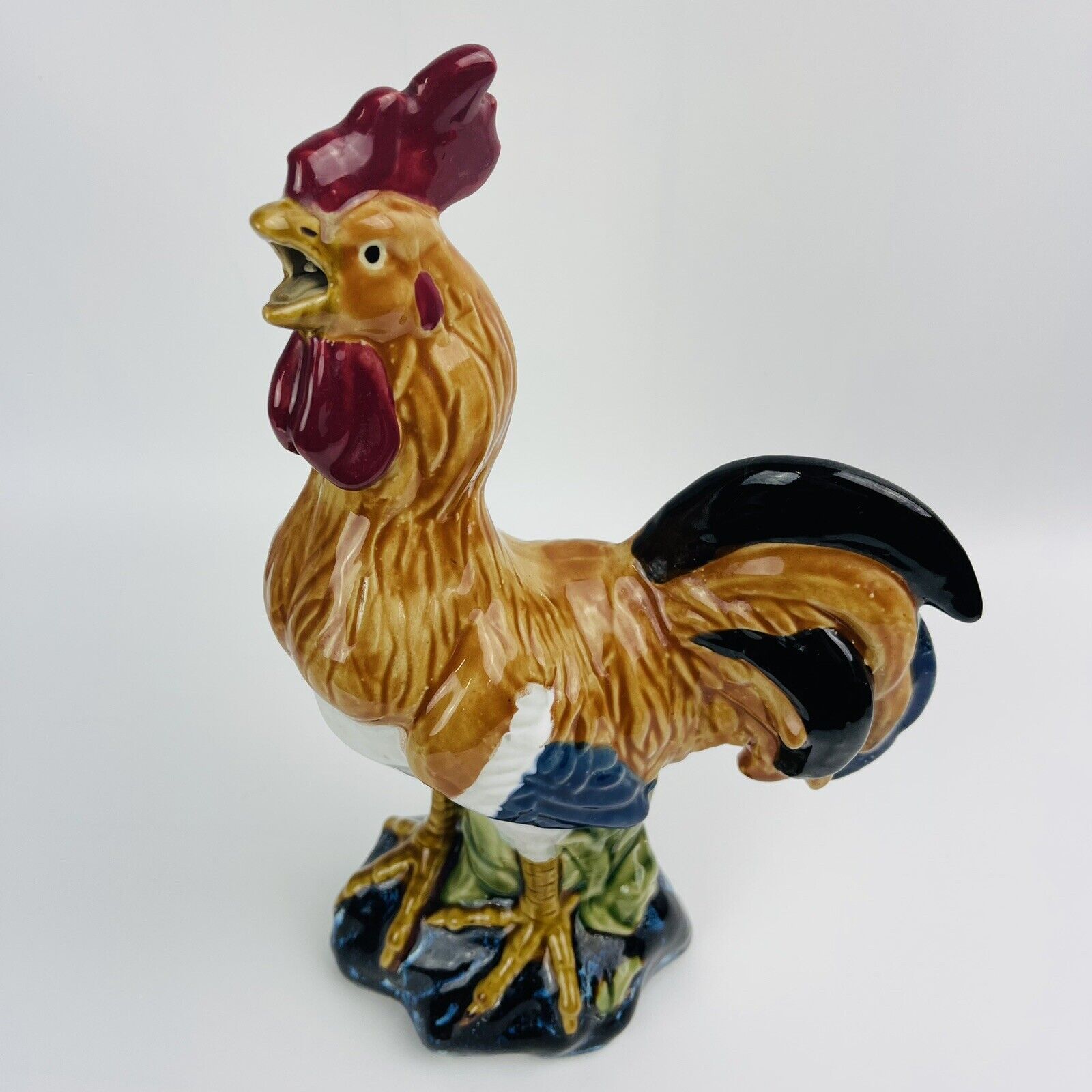 Andrea By Sadek Rooster Chicken Hen Figurine Statue 11 3/4\
