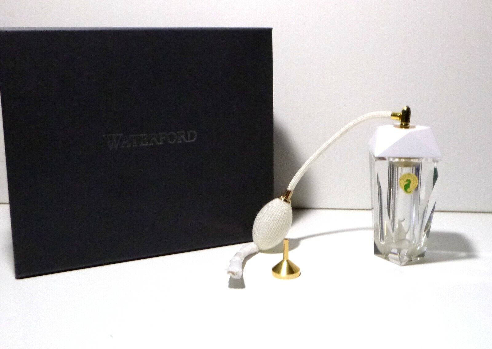 *NEW* Waterford Crystal GLACIA (2013-2015) Perfume Atomizer 5 3/4\
