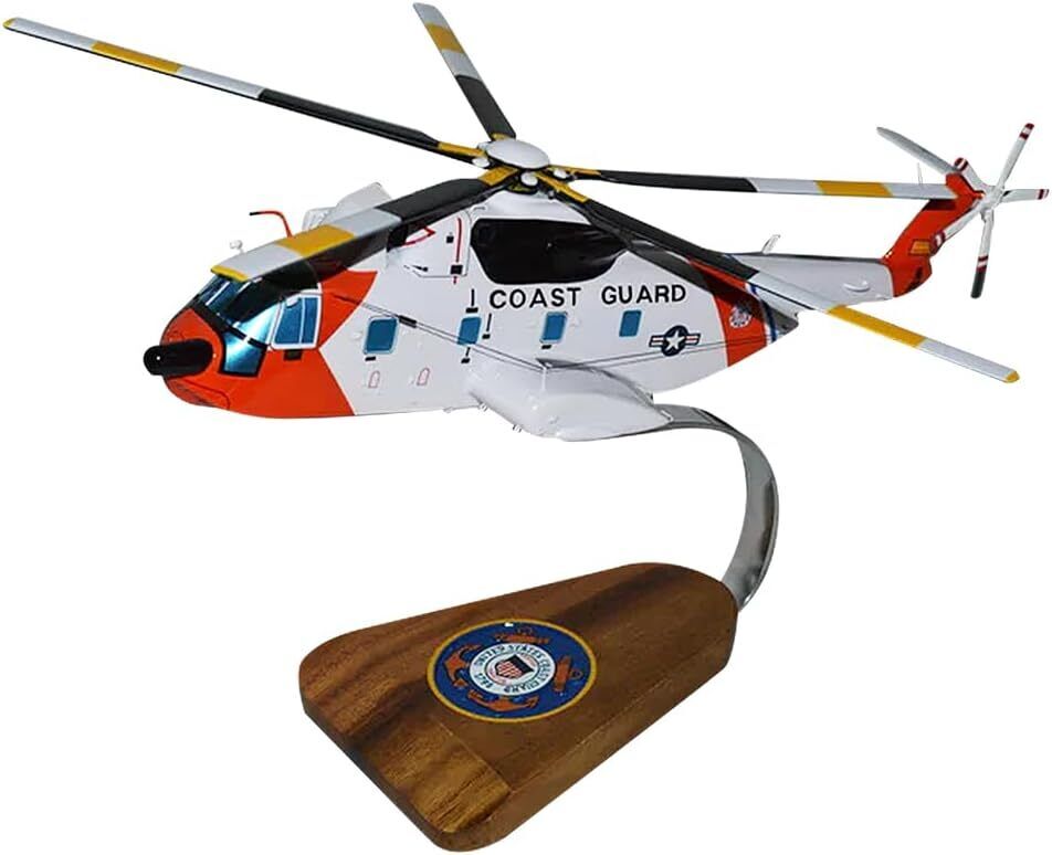 US Coast Guard Sikorsky HH-3F Pelican Desk Top Display Model 1/48 SC Helicopter