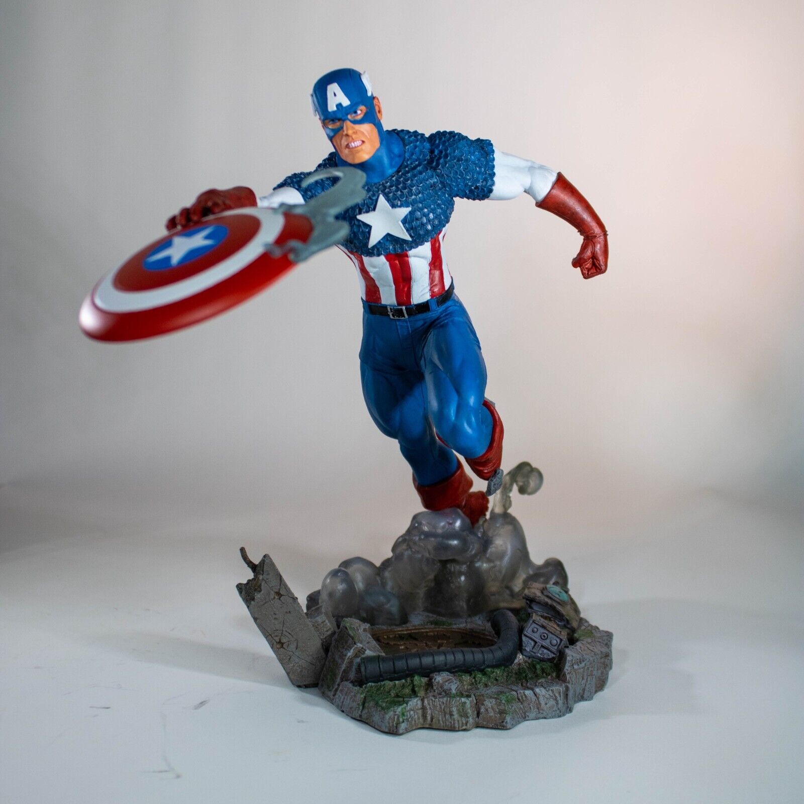 Captain America Marvel Comic Vs Series Gallery Statue