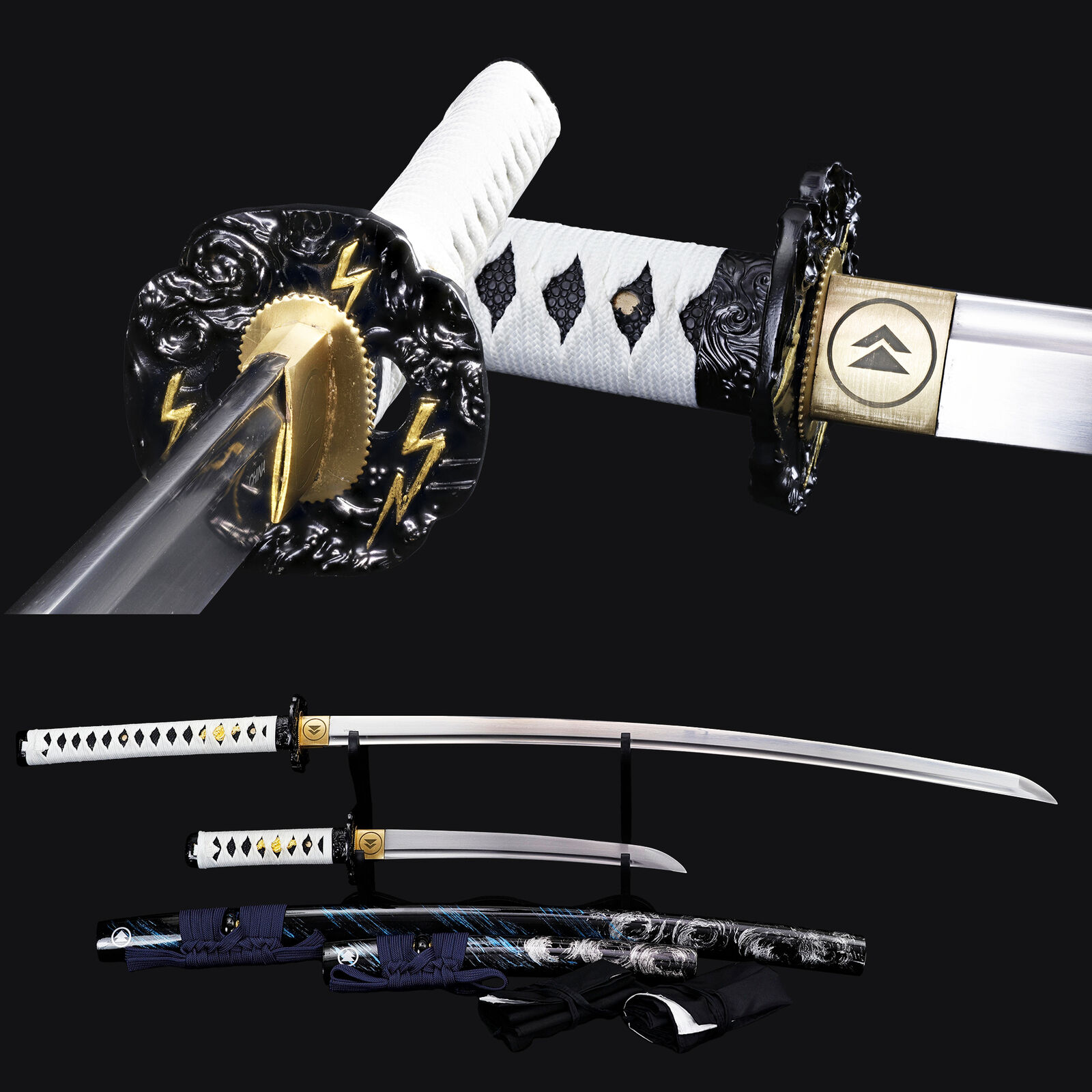 Japanese Samurai Sword Ghost of Tsushima Cosplay Replica Katana Game Sword 1095