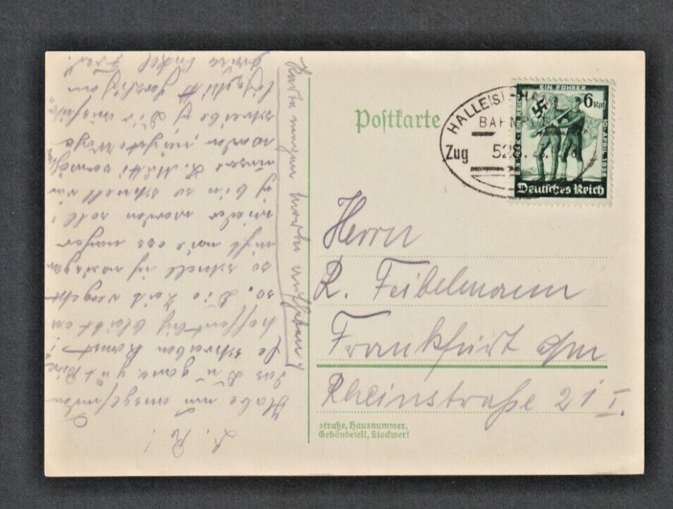 Germany  WW2 Third Reich Postal History FDC, ZUG Cancel Union with Austria Stamp