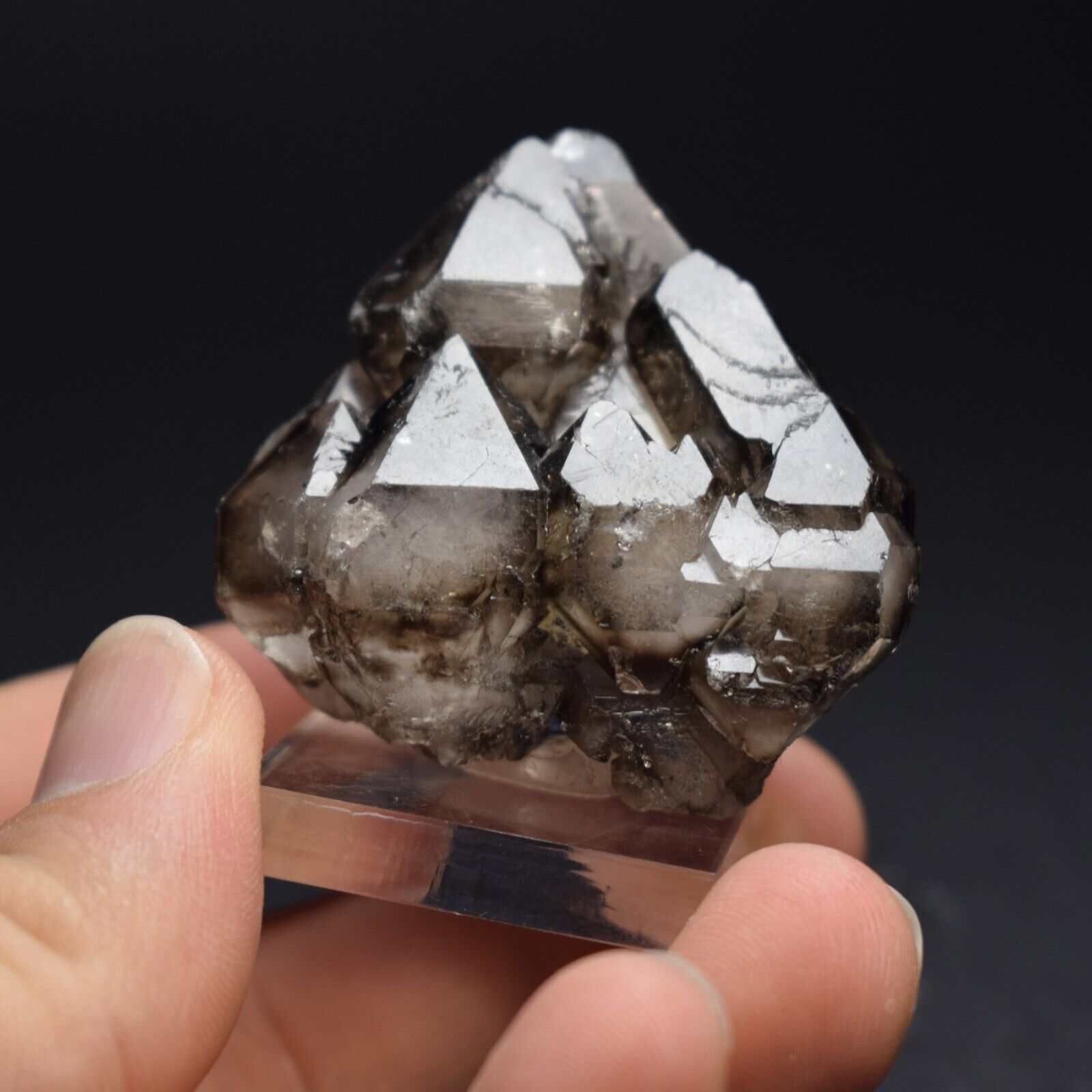 SUPERB Smoky Quartz Crystal (China)-FREE SHIPPING - #127