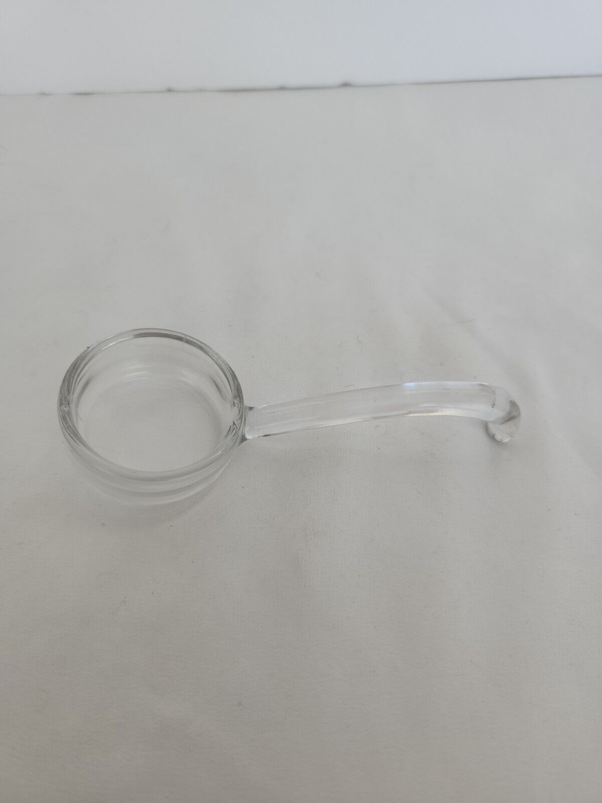Vintage Clear Depression Glass Mayonnaise Spoon Ladle Scoop 5\