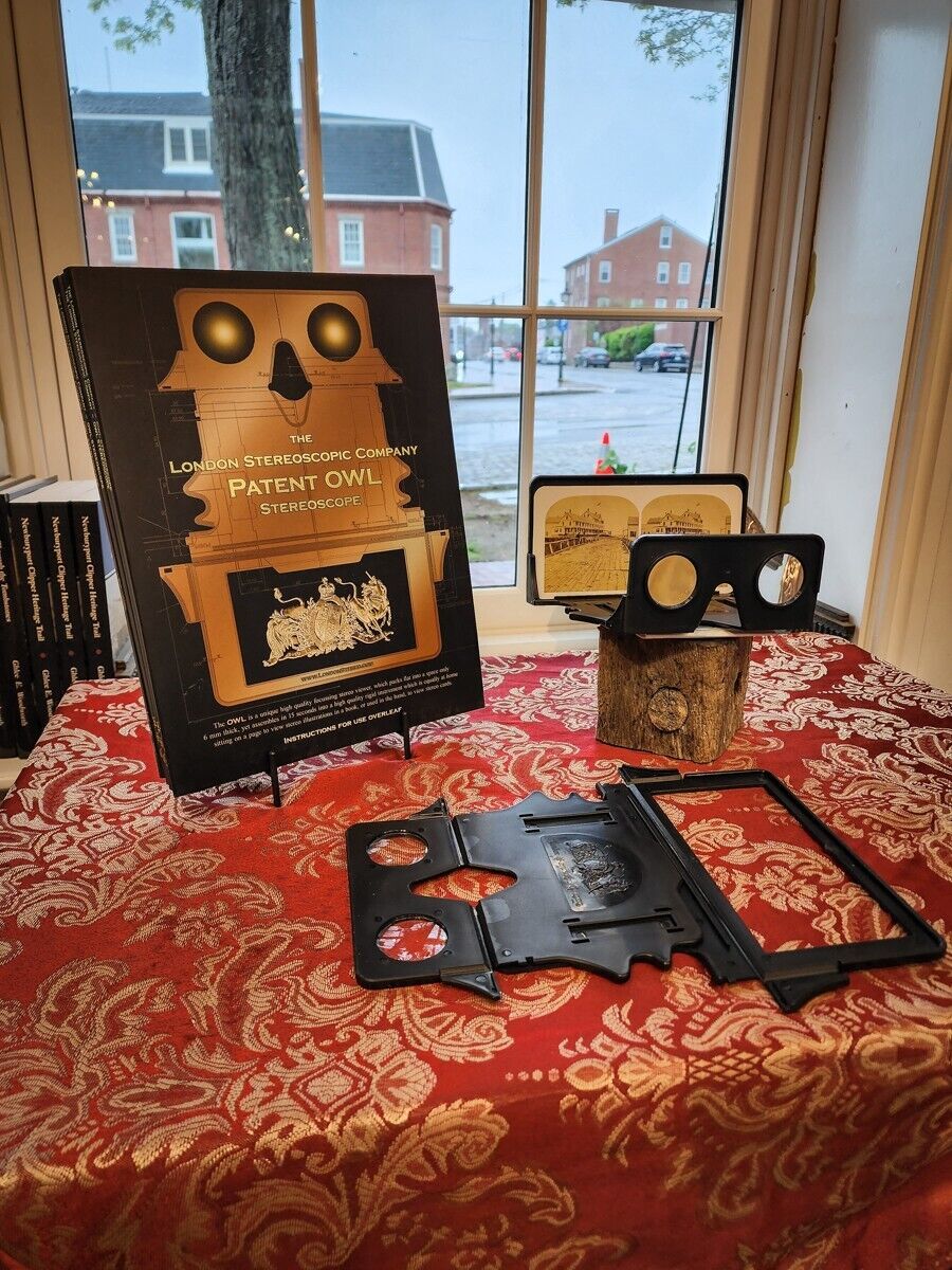Patent OWL Stereoscope Viewer | Designed by Brian May of Queen