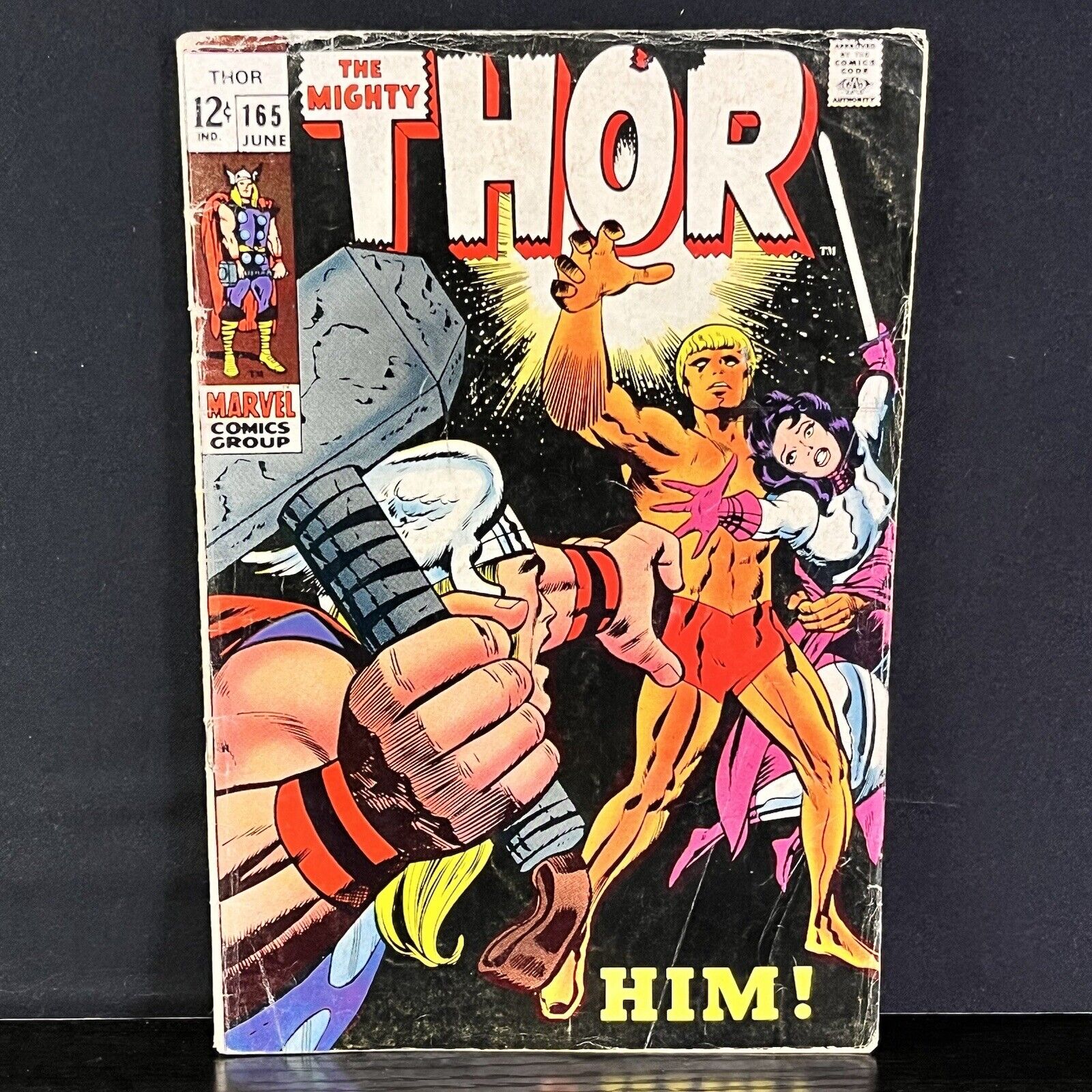 THOR #165 1st App of Him (Warlock) 1969 Very Good Condition