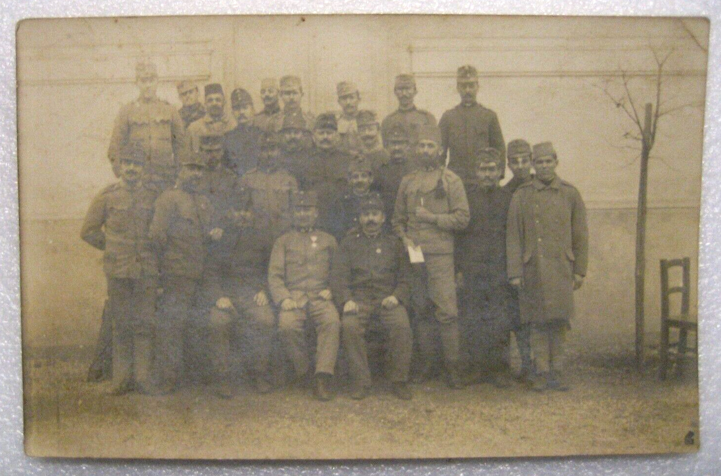Austria Hungary Military Photo Group of Soldiers,Bosnian,ww1
