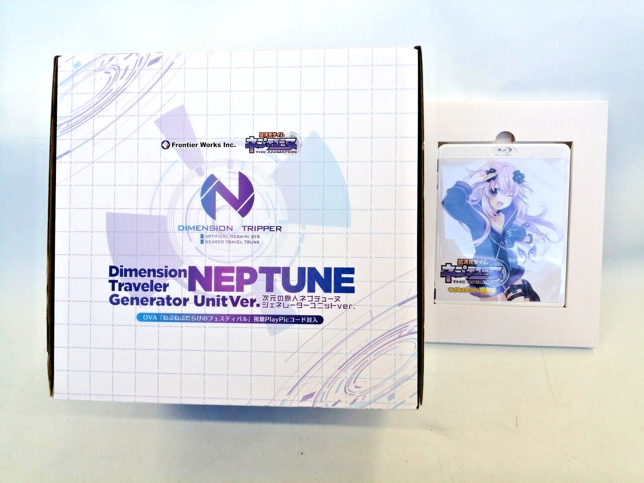 Hyperdimension Neptunia Neptune Generator Unit Ver. 1/7 Scale Figure Anime New