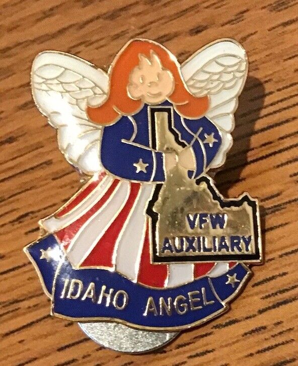 VFW Auxiliary Idaho Angel Pin
