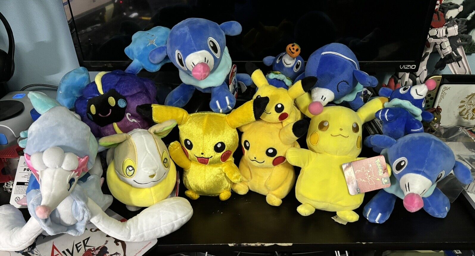 Lot Of Pokemon Plushies Various