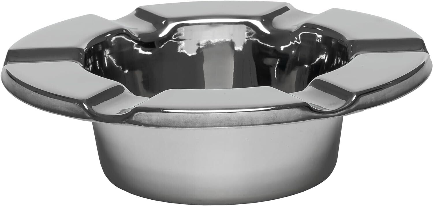 Stinky Cigar® One-Piece Ashtray (Polished Stainless Steel)