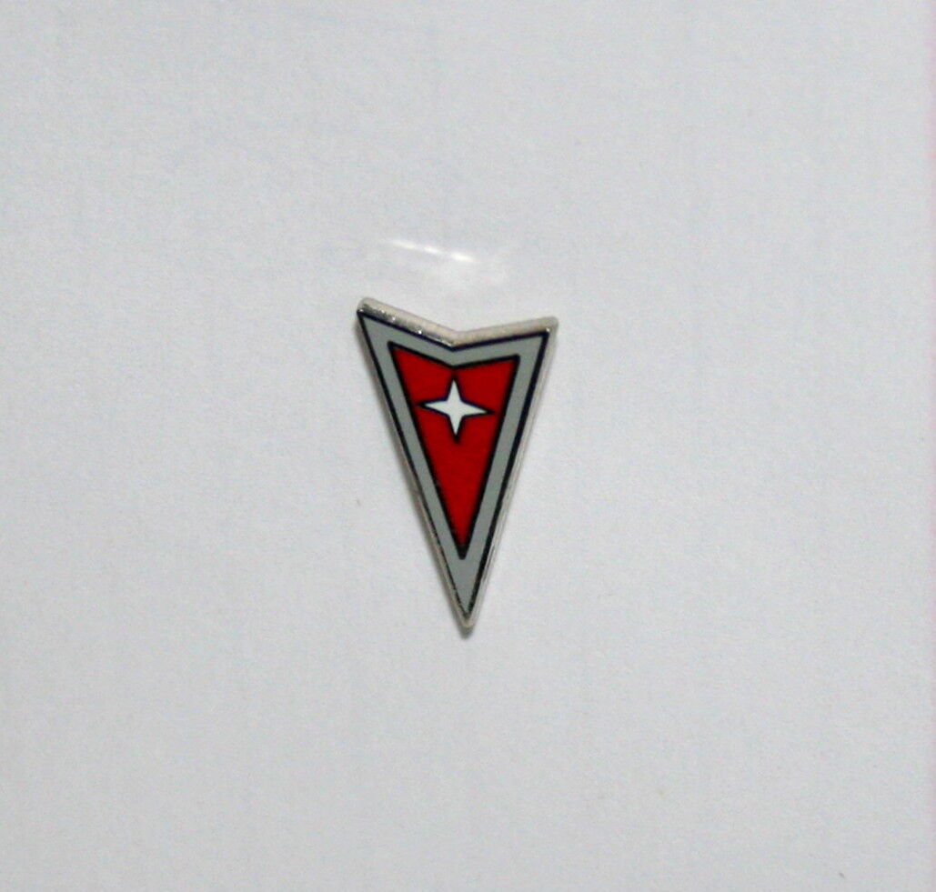 Vtg 1980s Pontiac V Logo Hood Button Emblem Badge Collectors Pin New