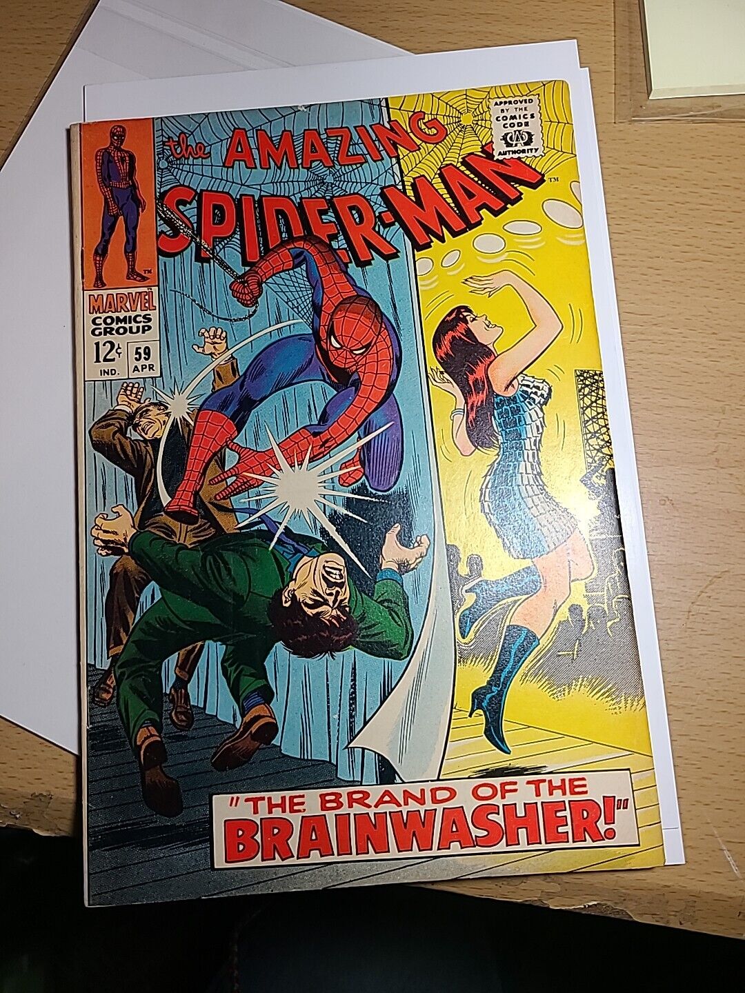 Amazing Spider-Man #59 (Apr 1968) Classic Romita Silver Age 1st MJ Watson cover