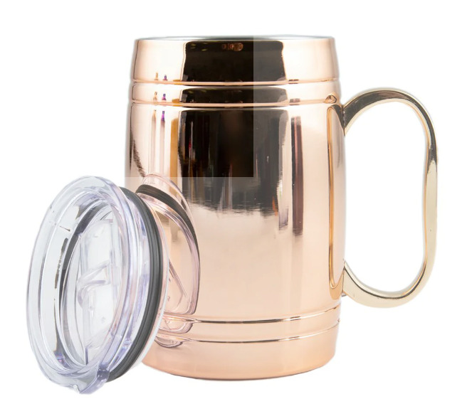 6PACK Cambridge 20 Oz Insulated Copper Beer Mug