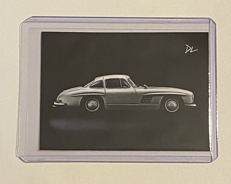 1954 Mercedes-Benz 300 SL Gullwing Limited Edition Artist Signed Card 1/10