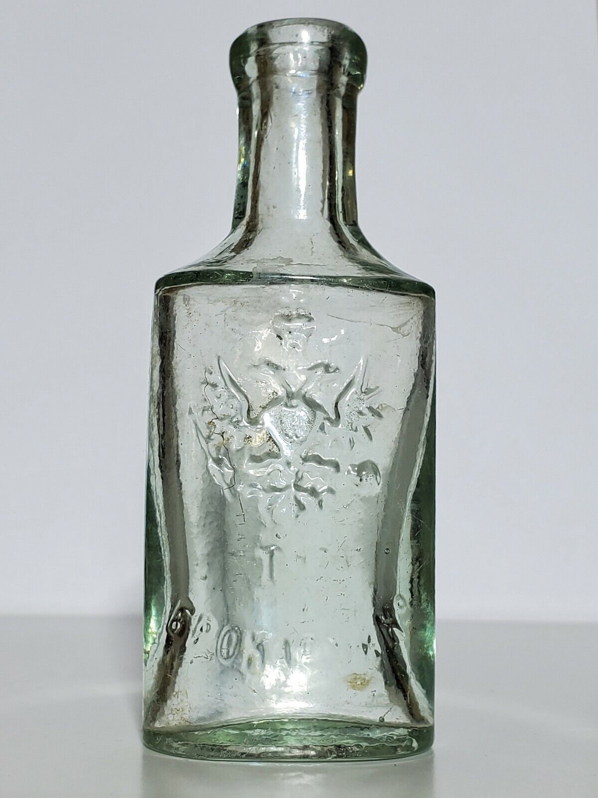 Antique perfume bottle of the Russian Empire\