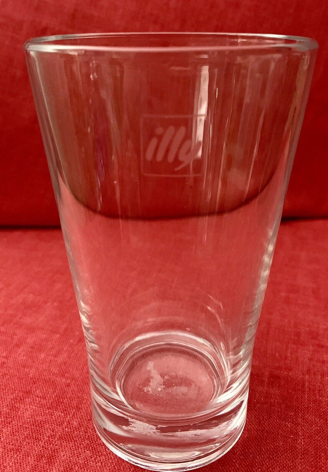 Illy Clear Coffee Latte Glass HARD TO FiND, GREAT CONDITION & COFFEE BAR PERFECT