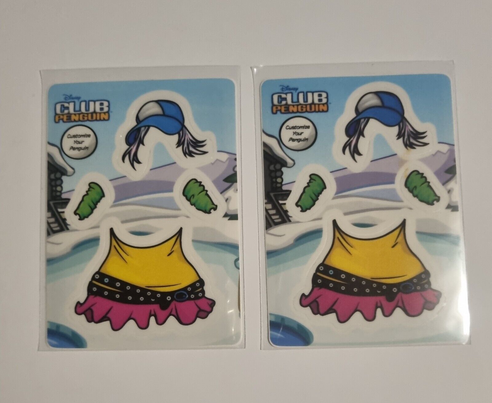 Club Penguin Card Jitsu Stickers (Pick Your Card)