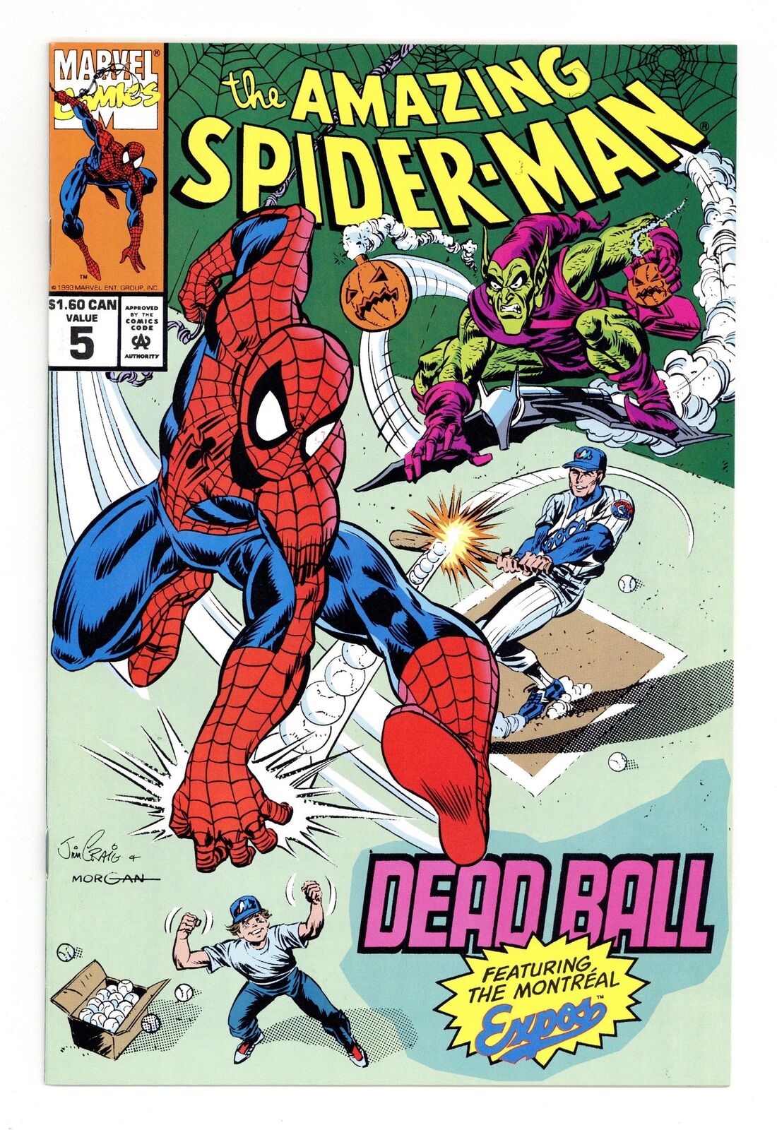 Amazing Spider-Man Dead Ball L\'etonnant Spider-Man #5A VF 8.0 1993