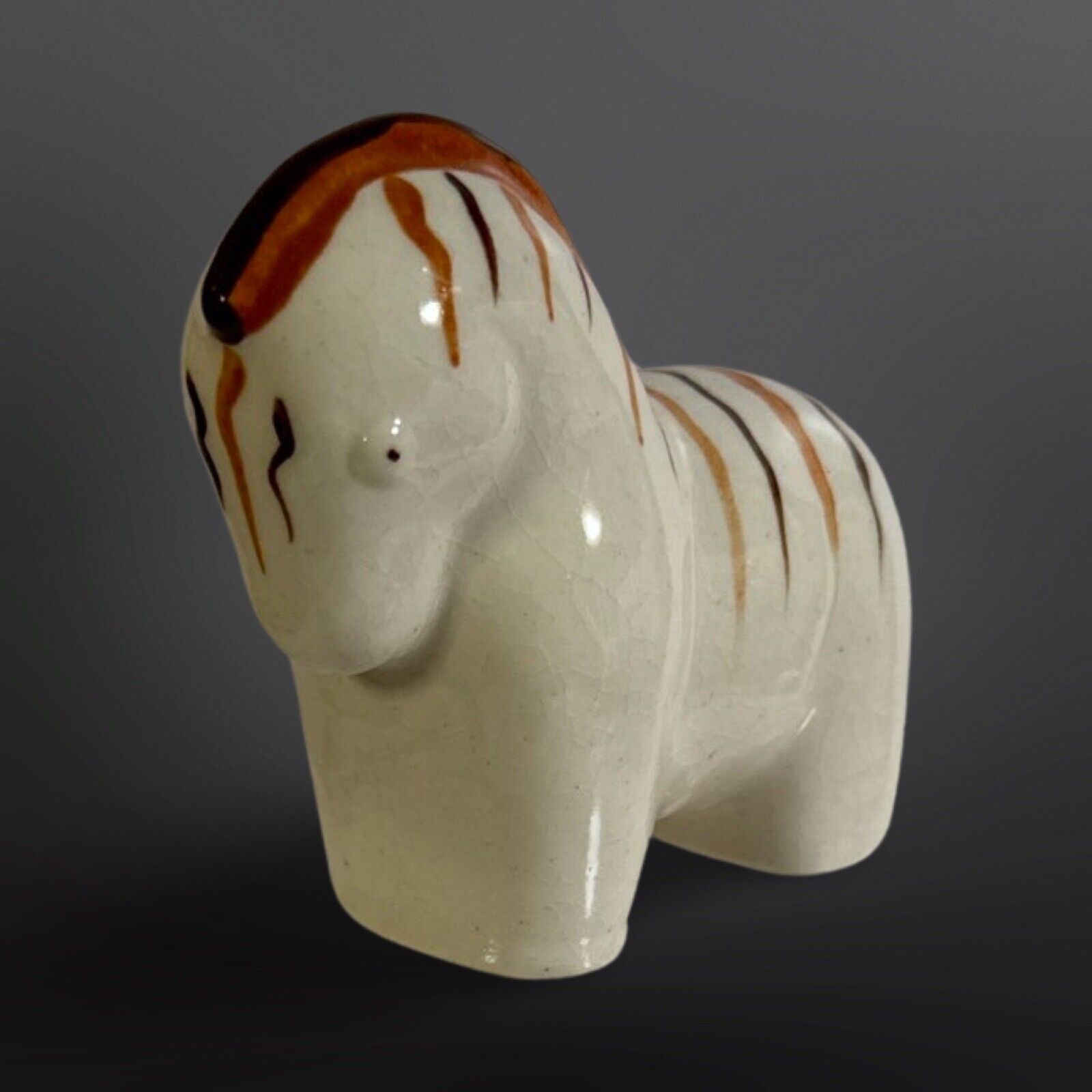 Vintage Ceramic Horse Bank 3\