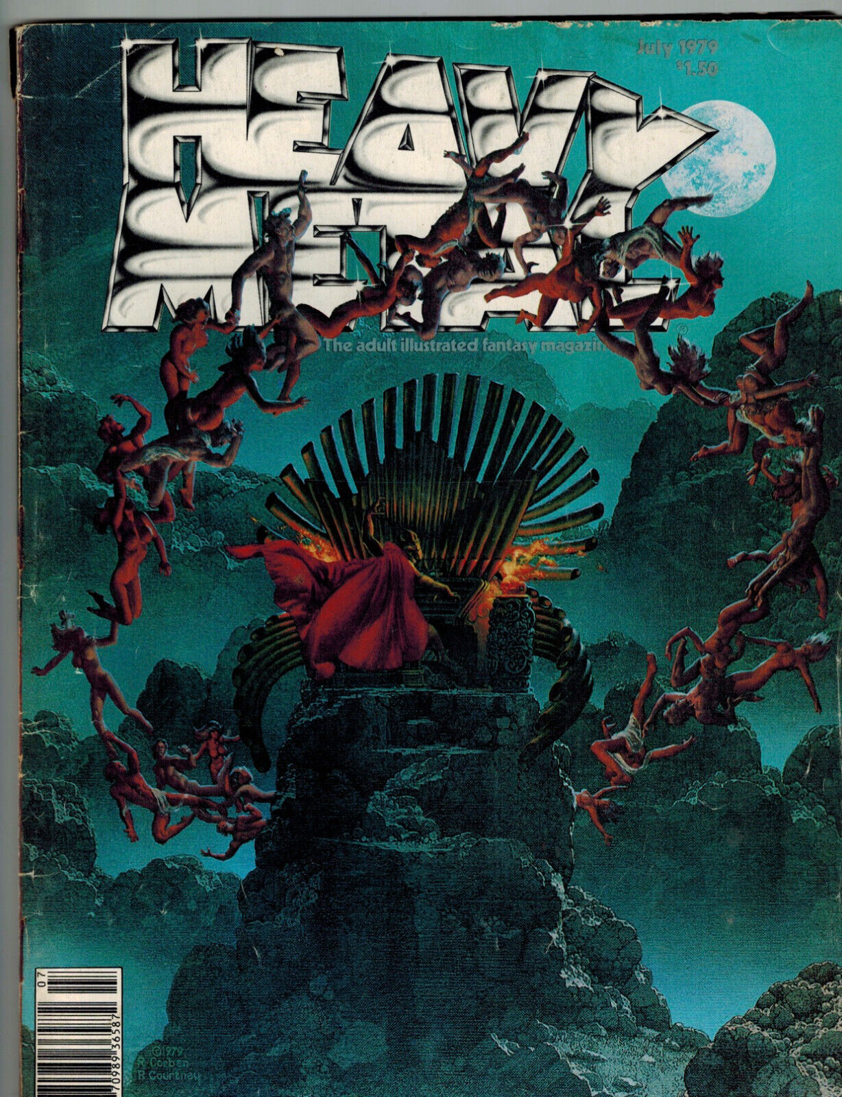 Heavy Metal Magazine July 1979