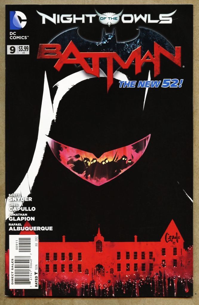 Batman #9-2012 fn 6.0 Standard cover version Night of the Owls New 52