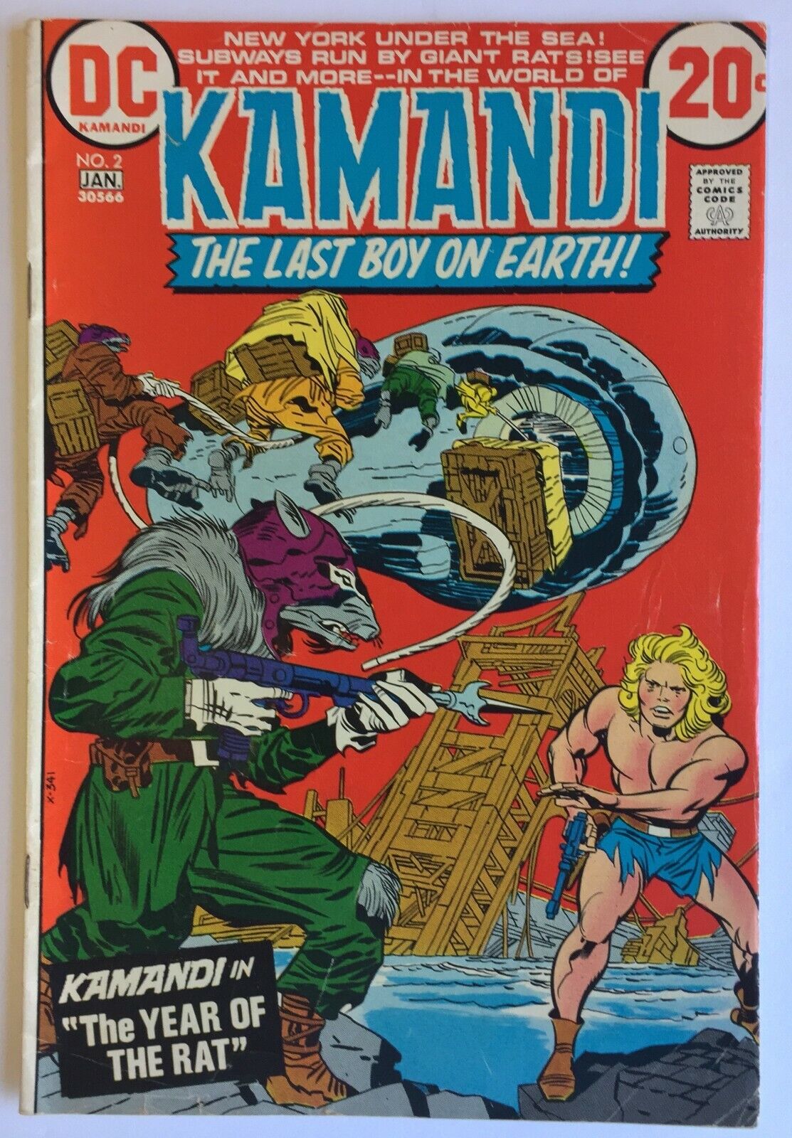 Kamandi #2 (Jan 1973, DC)