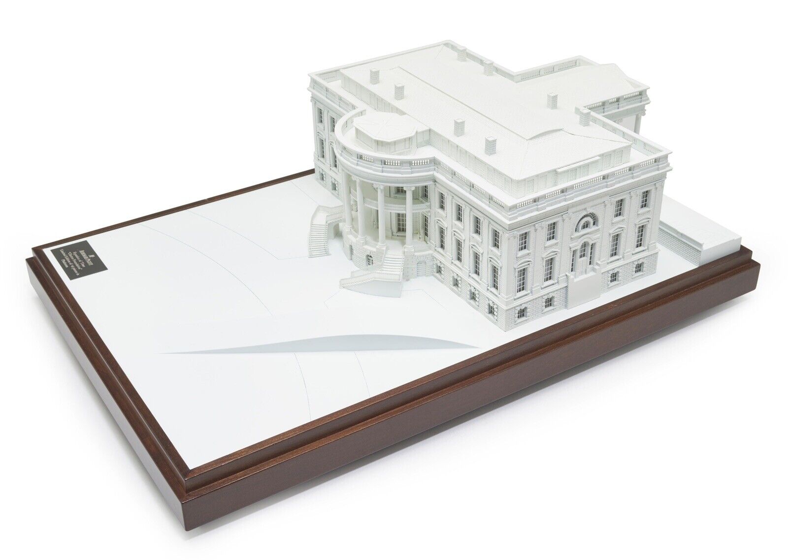 Architectural scale model of the White House, issued by Audemars Piguet