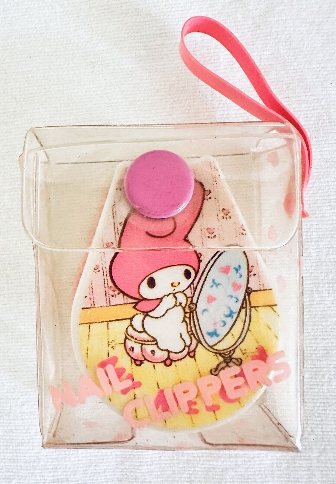 Vintage Sanrio My Melody Nail Clippers w/ Case RARE