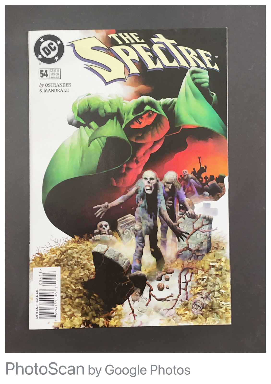 The Spectre #54, DC Comics 1997, 1st Appearance Mr. Terrific, Sharp NM Book