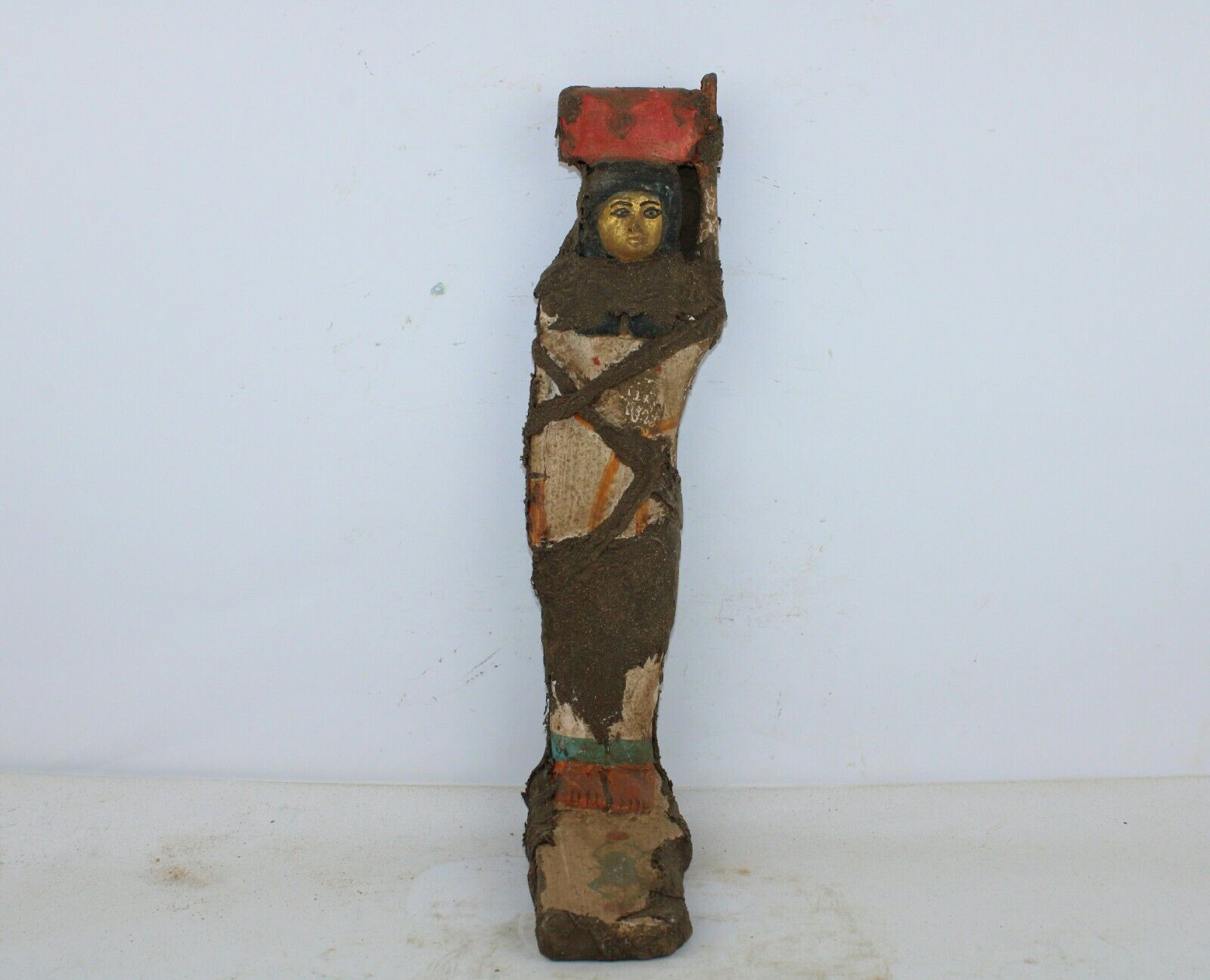 Rare Antique Ancient Egyptian Mummified Ushabti Statue King Tut