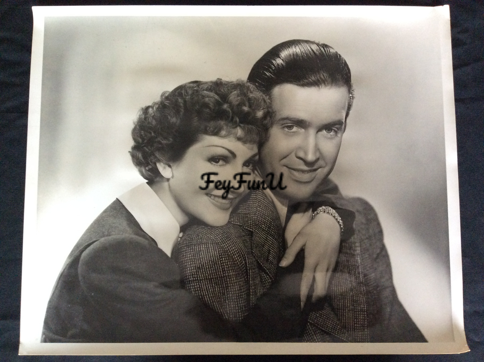Rare Vintage 1939 MGM It\'s a Wonderful World Jimmy Stewart Claudette Colbert