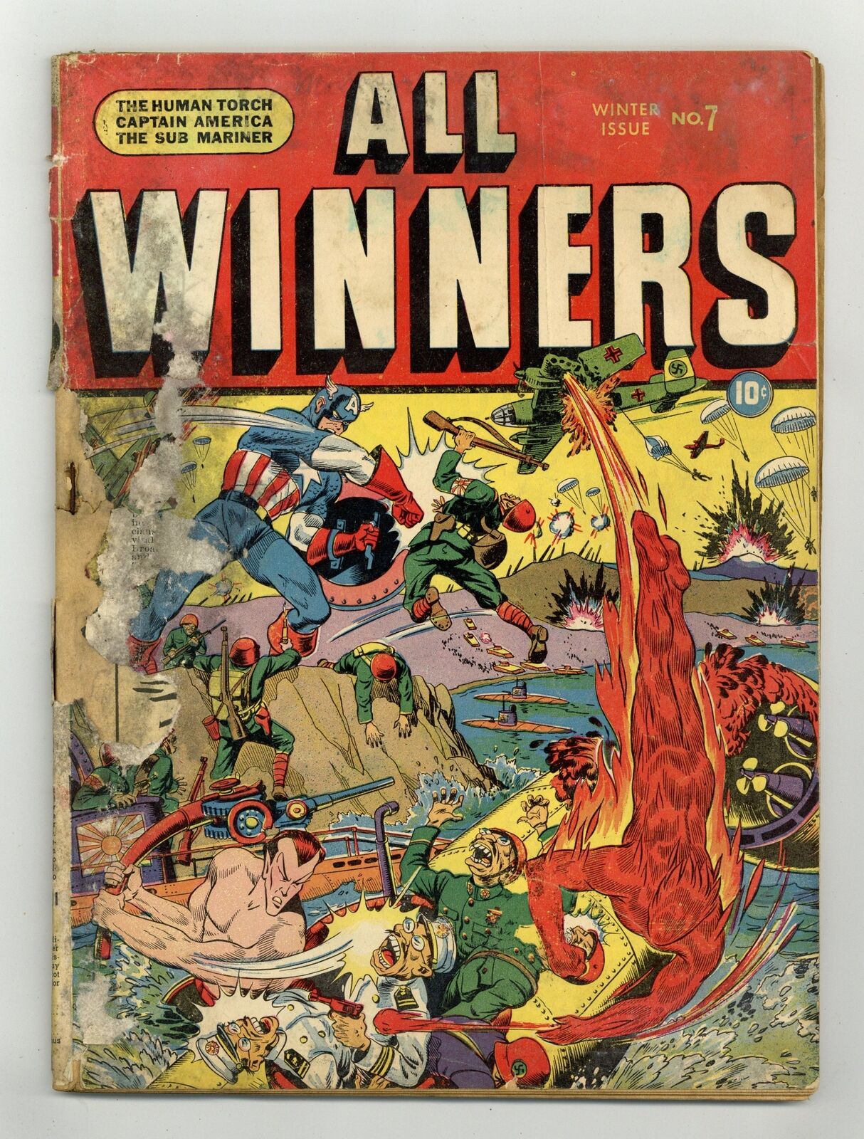 All Winners Comics #7 PR 0.5 1943