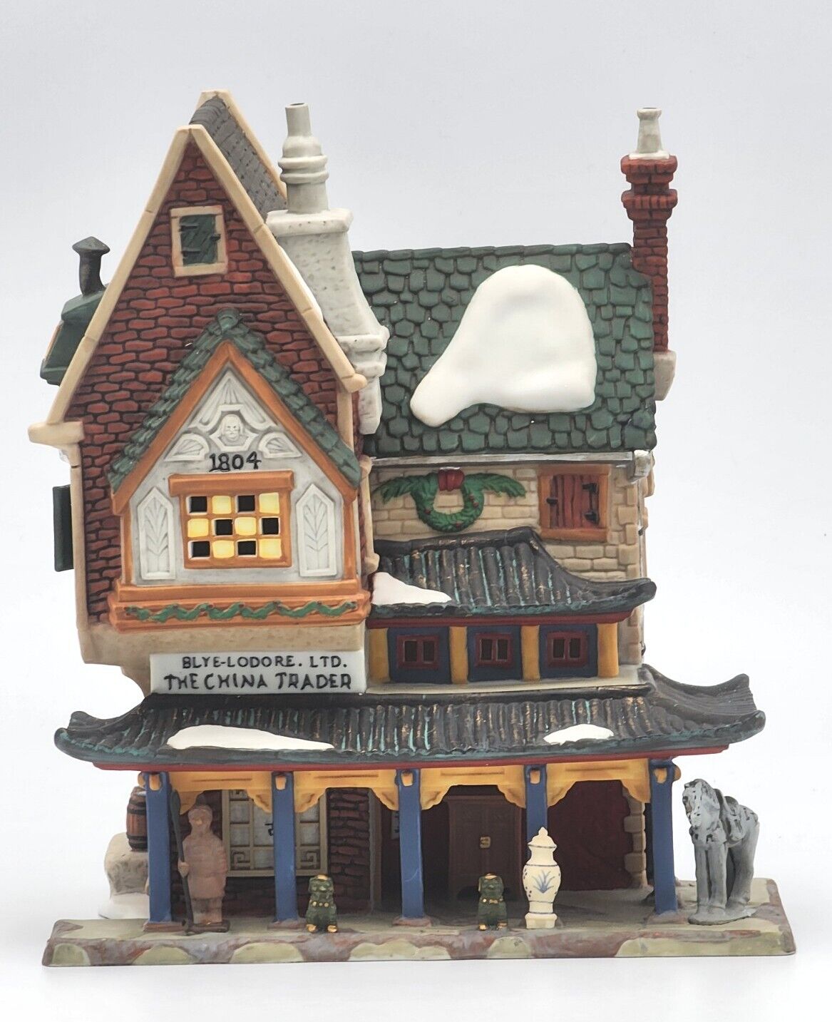 Department 56 The China Trader 58447 Dickens Village Series Porcelain Retired 
