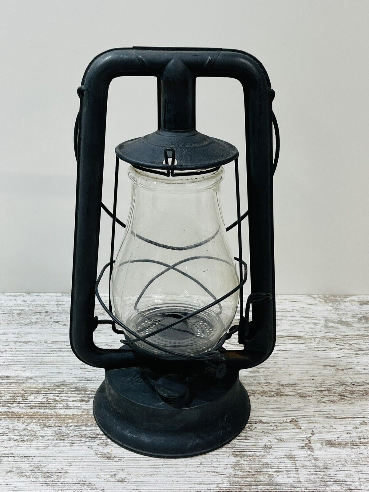 Antique Early Hibbard Spencer Bartlett Co Lantern Globe Chicago OVB 13 1/2''