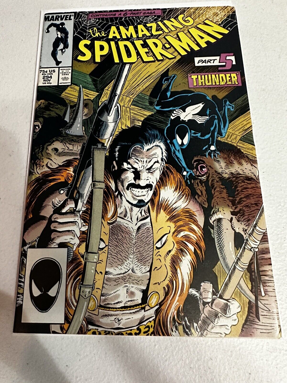 The Amazing Spider-Man #294 (Marvel Comics November 1987)