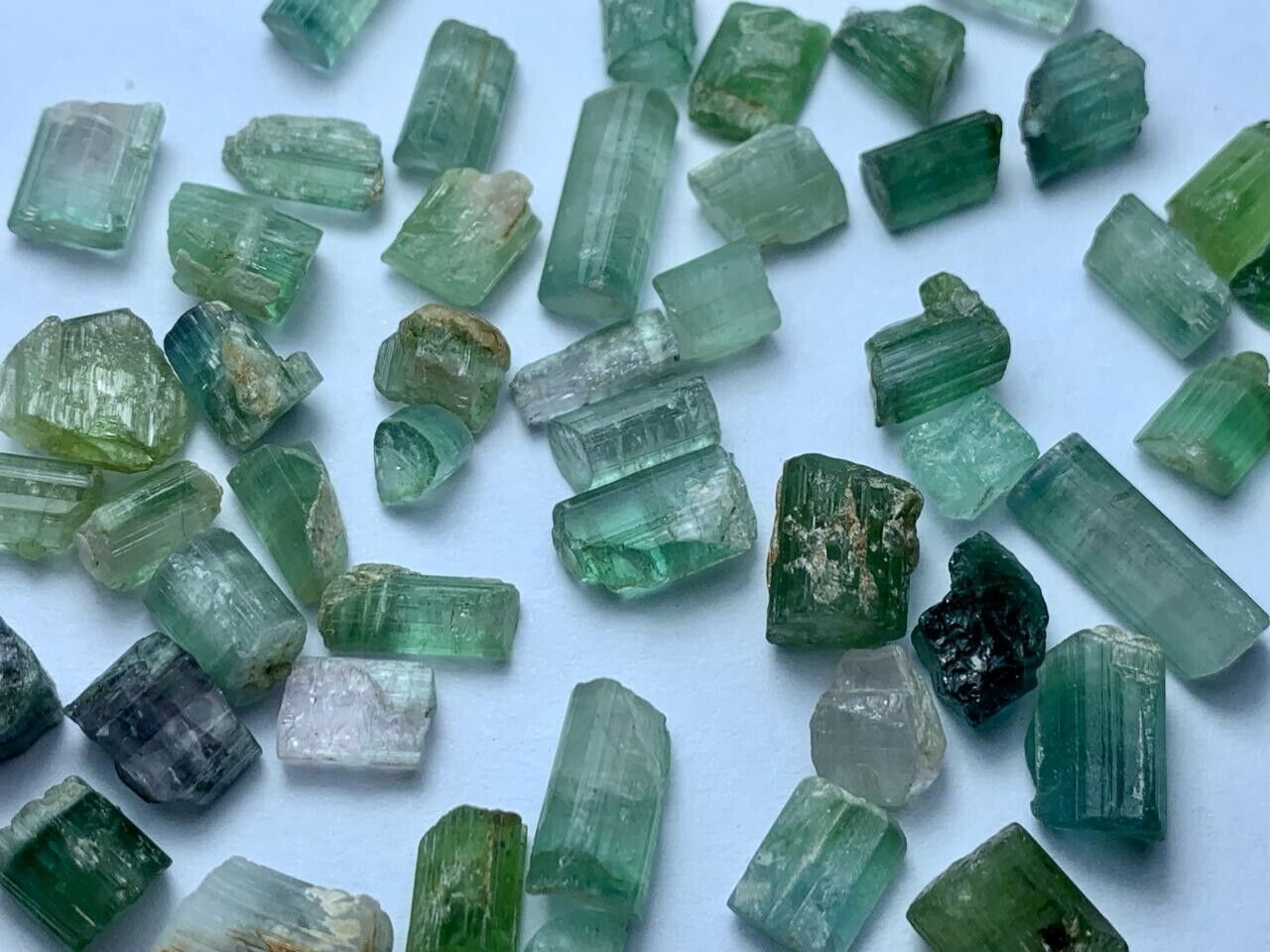 105.70 Carat beautiful Lot Tourmaline crystal from Afghanistan